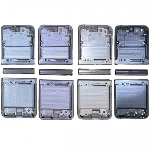 Средняя рамка корпуса для Samsung F721 Z Flip4 (синий)