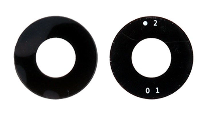 Samsung A236 A23 5G/A336 A33 5G/A536 A53 5G kameros stikliukas juodas (Bokeh stikliukas) 1vnt (service pack)