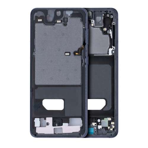 Vidurinis rėmelis Samsung G991 S21 (pilkas)