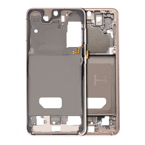 Vidurinis rėmelis Samsung G991 S21 (rožinis)