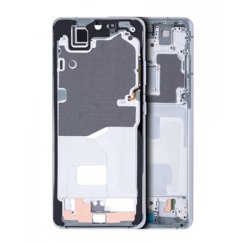 Средняя рамка корпуса для Samsung G998 S21 Ultra (Phantom Silver)