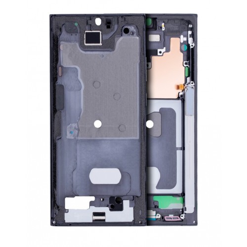 Vidurinis rėmelis Samsung N985 Note 20 Ultra (juodas)