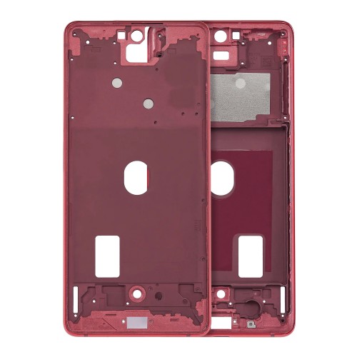 Vidurinis rėmelis Samsung S20 FE G781 / G780 (raudonas)