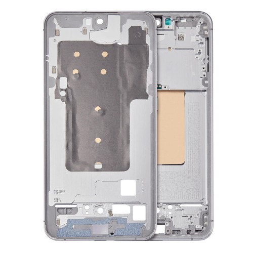 Средняя рамка корпуса для Samsung S721 S24 FE (серый / синий / Mint / жёлтый)