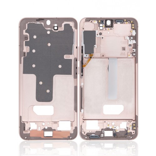 Средняя рамка корпуса для Samsung S906 S22 Plus (розово-золотой)