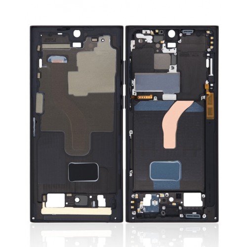 Vidurinis rėmelis Samsung S908 S22 Ultra Phantom Black