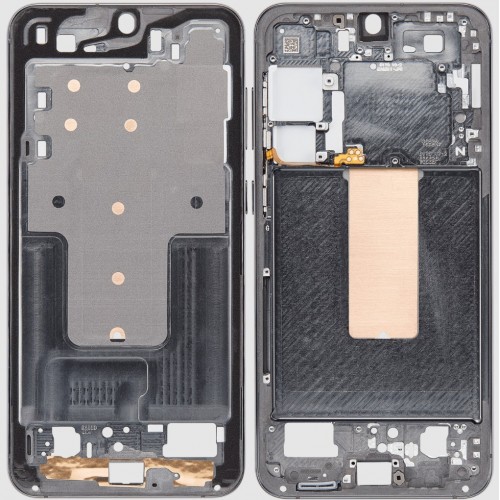 Vidurinis rėmelis Samsung S916 S23 Plus (žalias)