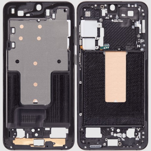 Средняя рамка корпуса для Samsung S916 S23 Plus Phantom Black (Graphite)