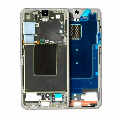 Vidurinis rėmelis Samsung S921 S24 (Amber Yellow)