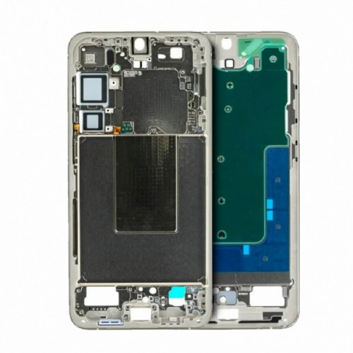 Mid-Frame Housing for Samsung S926 S24 Plus (Amber Yellow)