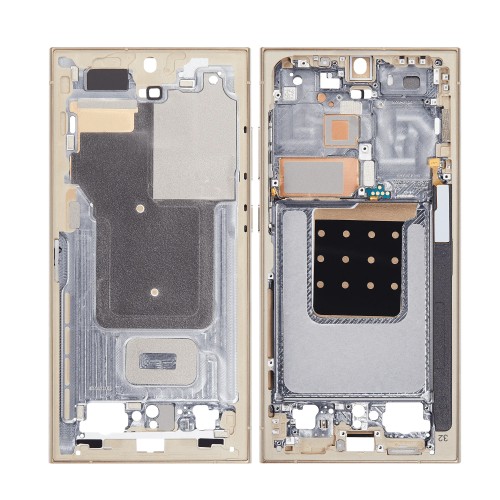 Vidurinis rėmelis Samsung S928 S24 Ultra (Titanium Yellow)