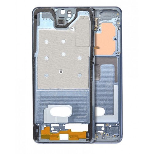 Средняя рамка для Samsung G985 S20 Plus (Cloud Blue)