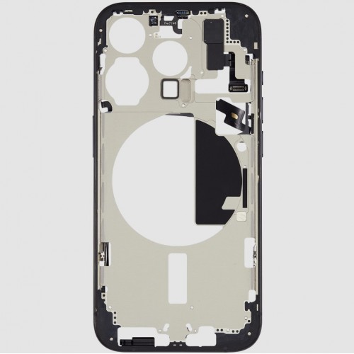 Vidurinis rėmelis suderinamas su iPhone 15 Pro / Blue Titanium / OEM