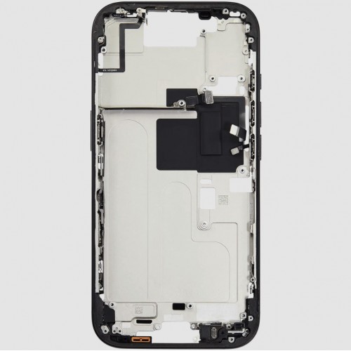 Средняя рамка для iPhone 16 Pro / Black Titanium / OEM