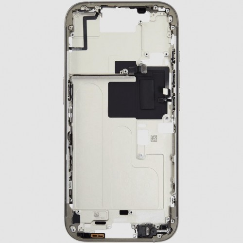Mid-Frame Compatible With iPhone 16 Pro Mid-Frame / Natural Titanium / OEM