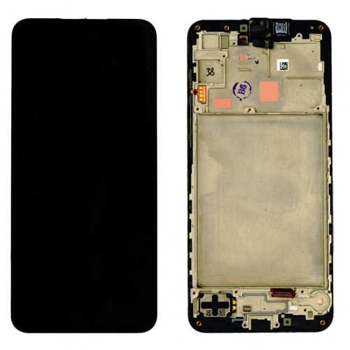 LCD дисплей для Samsung A166 A16 5G чёрный с рамкой / HQ