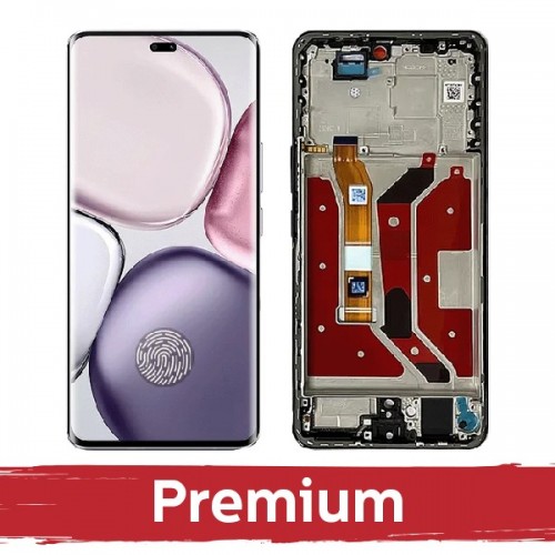 LCD ekranas suderinamas su Huawei Honor X9C (Magic 7 Lite) su remu / juodas / OEM