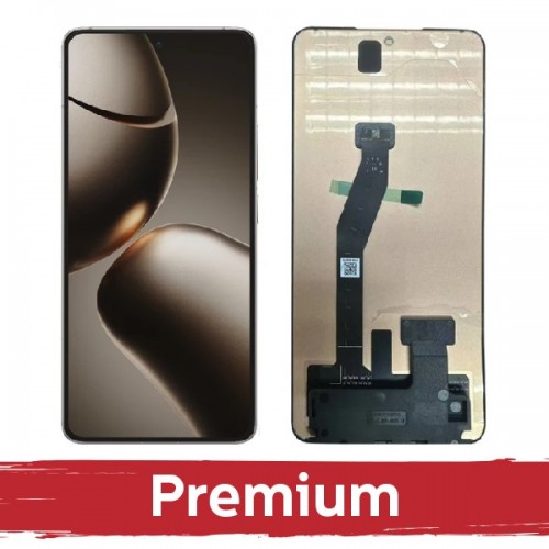 LCD Ekranas Xiaomi 14T / 14T Pro Juodas OEM
