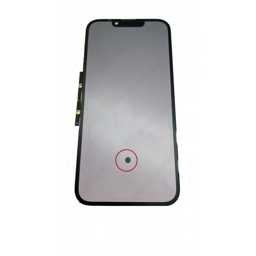 LCD ekranas suderinamas su iPhone 13 Pro juodas (Atnaujintas: Telemax) (su defektais 1)
