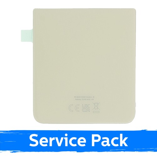 Galinis dangtelis suderinamas su Samsung F711 Z Flip3 / Cream / (Service Pack)