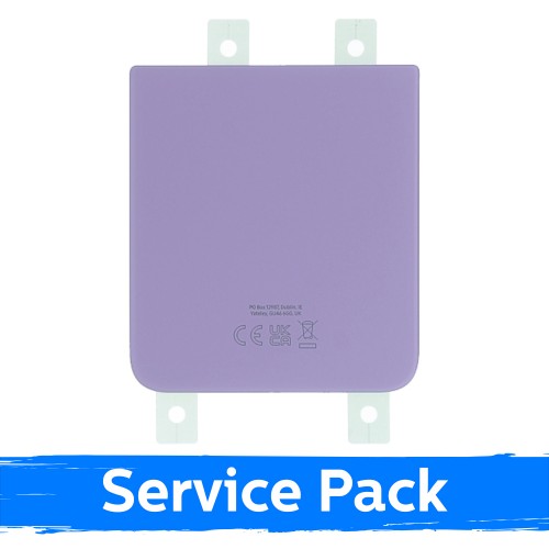Back Cover Compatible With Samsung F721 Z Flip4 / Bora Purple / (Service Pack)