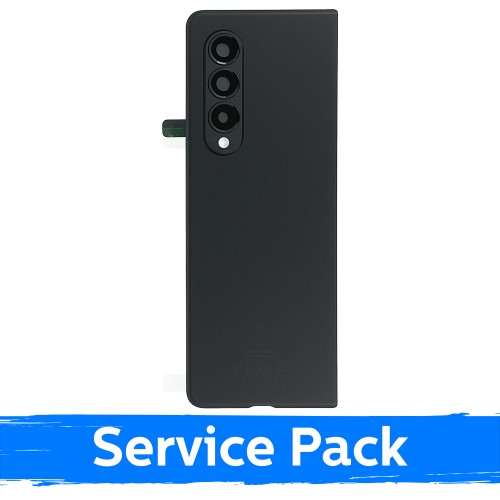 Galinis dangtelis suderinamas su Samsung F926 Z Fold3 / Phantom Black / (Service Pack)