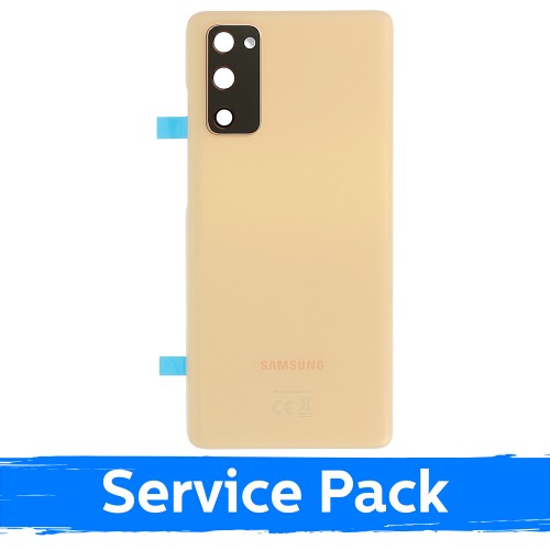 Задняя крышка для Samsung G780 S20 FE (G781 S20 FE 5G) / Cloud Orange / (Service Pack)