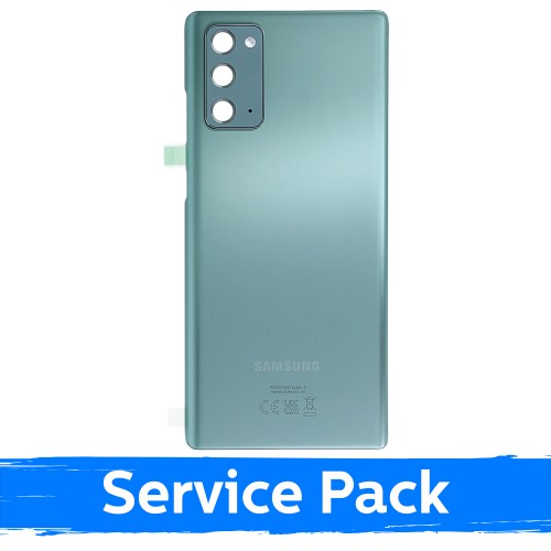 Back Cover Compatible With Samsung N980 (N981) Note 20 / Mystic Green / (Service Pack)