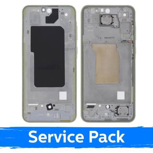 Vidurinis rėmas Samsung A356 A35 5G / Lemon / (Service Pack)