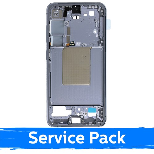 Mid-Frame Housing for Samsung S921 S24 / Sapphire Blue / (Service Pack)