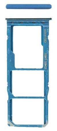Лоток SIM-карты Samsung A505 A50 2019 Prism Crush Blue Оригинал (сервисный пак)