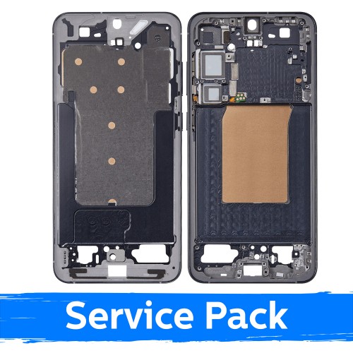 Vidurinis rėmas Samsung S936 S25 Plus / Blue Black / (Service Pack)