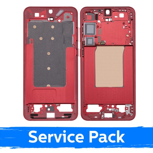 Vidurinis rėmas Samsung S936 S25 Plus / Coral Red / (Service Pack)