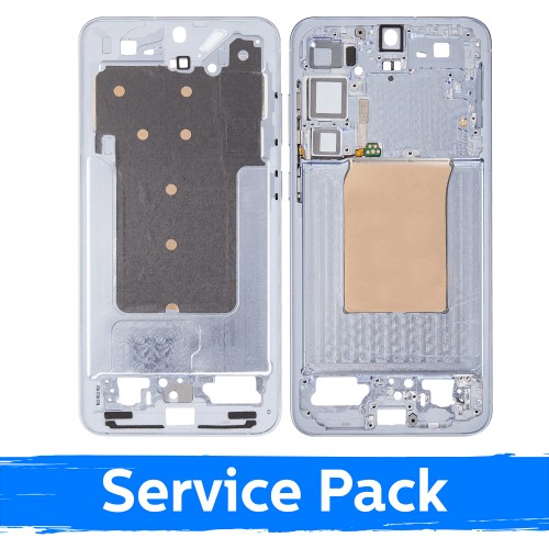 Vidurinis rėmas Samsung S936 S25 Plus / Ice Blue / (Service Pack)