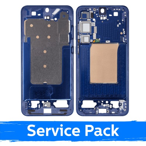 Mid-Frame Housing for Samsung S936 S25 Plus / Navy / (Service Pack)