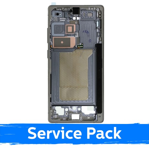 Mid-Frame Housing for Samsung S938 S25 Ultra / Titanium Grey (Jade Green / Pink Gold / Black) / (Service Pack)