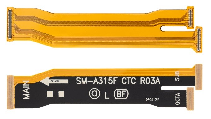 Flex Samsung A315 A31 2020 pagrindinės plokštės laidas (SUB CTC) originalus (service pack)