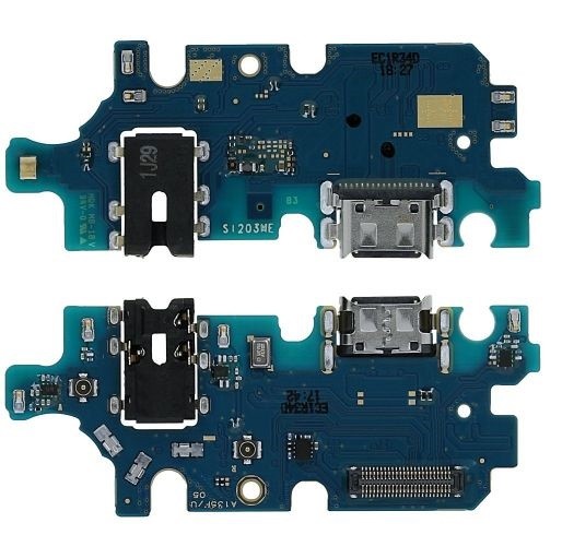 Flex Samsung A137 A13 (2022) jungtis įkrovimui, mikrofonui, ausinių lizdui originalus (service pack)