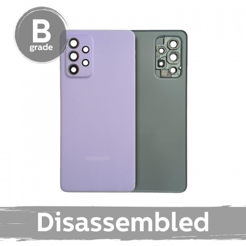 Galinis dangtelis suderinamas su Samsung A528 A52s 5G / Awesome Violet / su kameros objektyvu 100% originalus (9/10 išardytas)