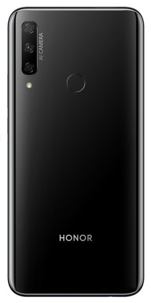 Galinis dangtelis Honor 9X Midnight Black originalus