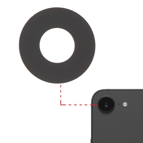 Стекло задней камеры совместимое с Apple iPhone 16e / Premium /