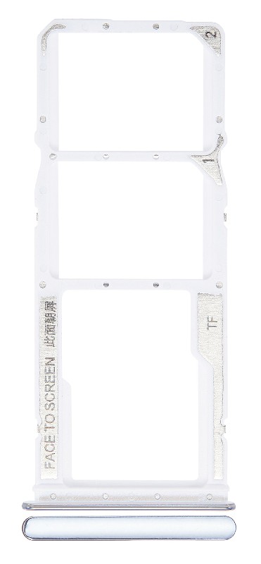 Лоток SIM-карты Xiaomi Redmi 10 5G Chrome Silver Оригинал