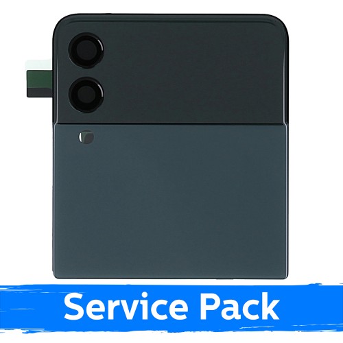LCD Ekranas Samsung F711 Z Flip3 (išorinis) su rėmeliu / Žalias / (Service Pack)