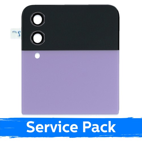 LCD ekranas Samsung F721 Z Flip4 (IŠORINIS) su rėmeliu / Bora Purple / (Service Pack)
