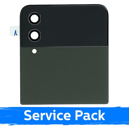 LCD ekranas Samsung F721 Z Flip4 (IŠORINIS) su rėmeliu / Khaki / (Service Pack)