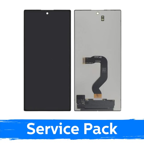 LCD Display Compatible With Samsung F966 Z Fold7 (OUTER) Black (Service Pack)