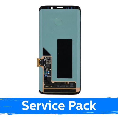 LCD Display Compatible With Samsung G960 S9 Black (Service Pack) (NF version)