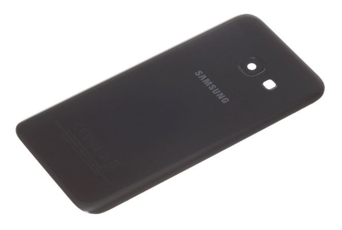 Galinis dangtelis Samsung A320 A3 2017 juodas originalus (naudotas Grade A)