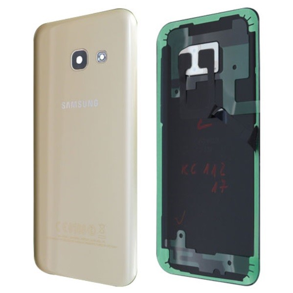 Galinis dangtelis Samsung A320 A3 2017 Gold Sand originalus (service pack)