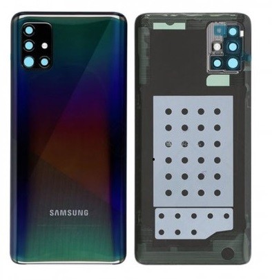 Galinis dangtelis Samsung A515 A51 2020 Prism Crush Black originalus (naudotas Grade C)